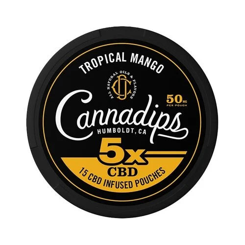 Cannadips Tropical Mango 50mg